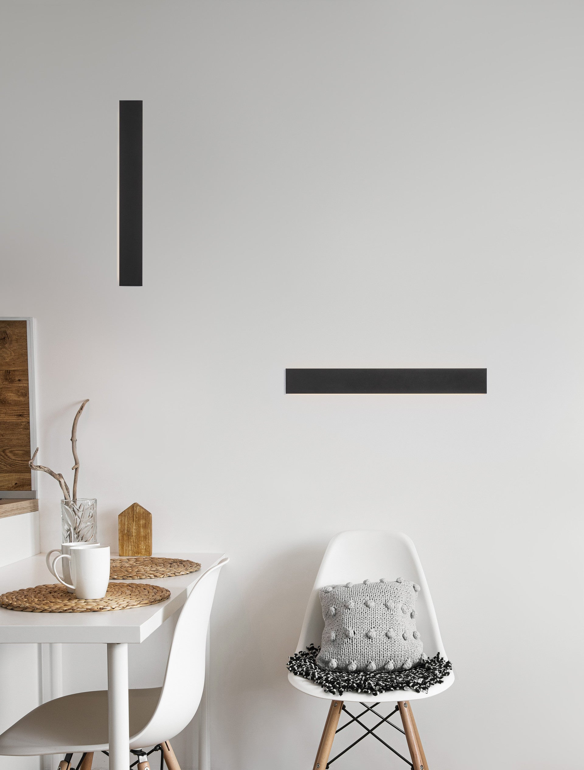 Висящо осветително тяло (пендел) SELINE 20W Пясъчно черен алуминий IP44