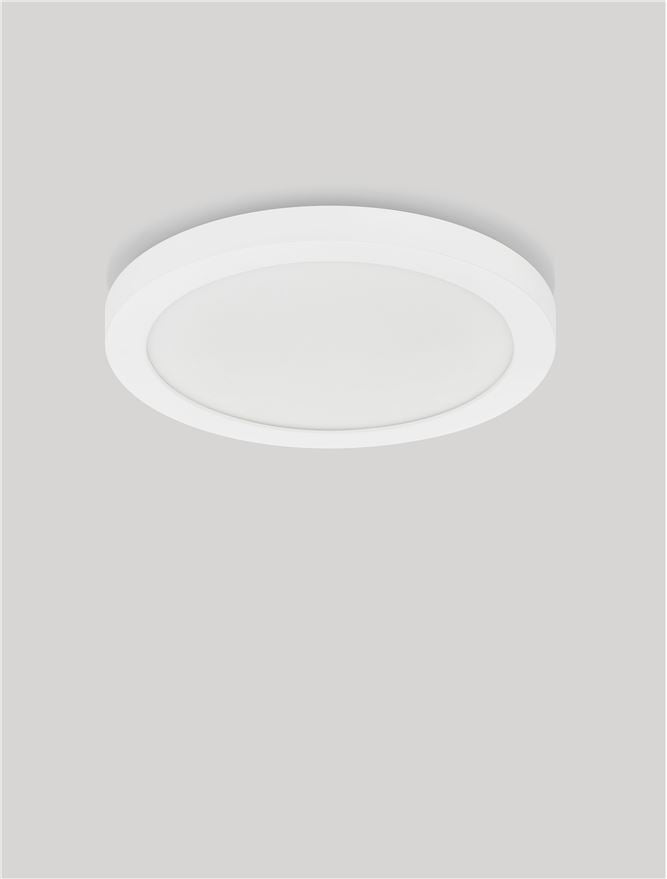 Техническо осветление CERIUM 24W Плафон IP54 бял