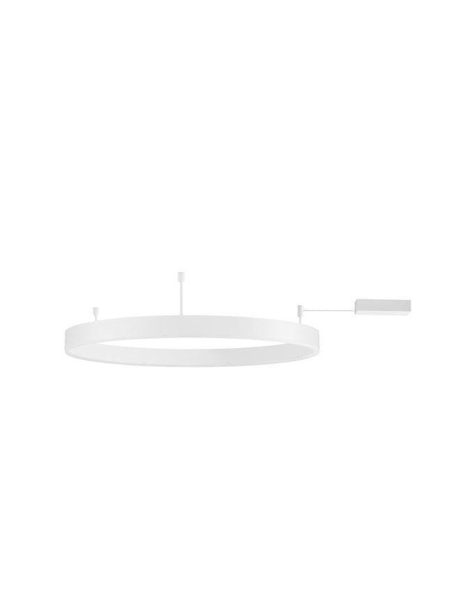 Висящо осветително тяло (пендел) MOTIF 50W LED 3000K Триак димируем Пясъчно бял алуминий акрил
