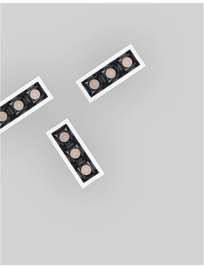 LED спот SOREL 21W Вграден Бял и черен 3000K