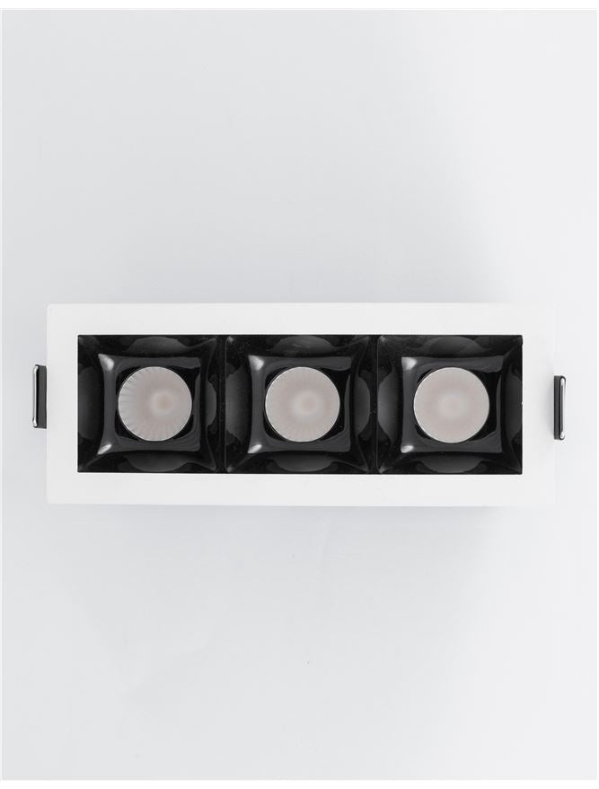 LED спот SOREL 21W Вграден Бял и черен 3000K