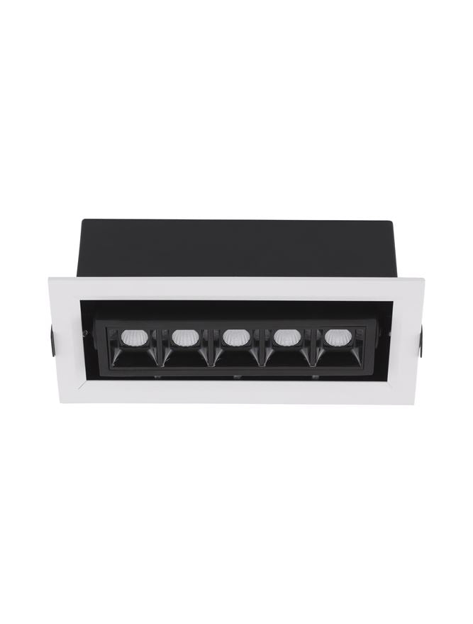 Магнитен спот 48V CANTIA 7.5W 3000K Бял/Черен алуминий