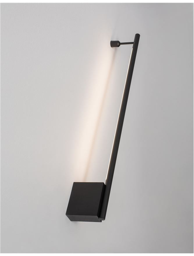 Висящо осветително тяло (пендел) GROPIUS 10W LED Пясъчно черен алуминий