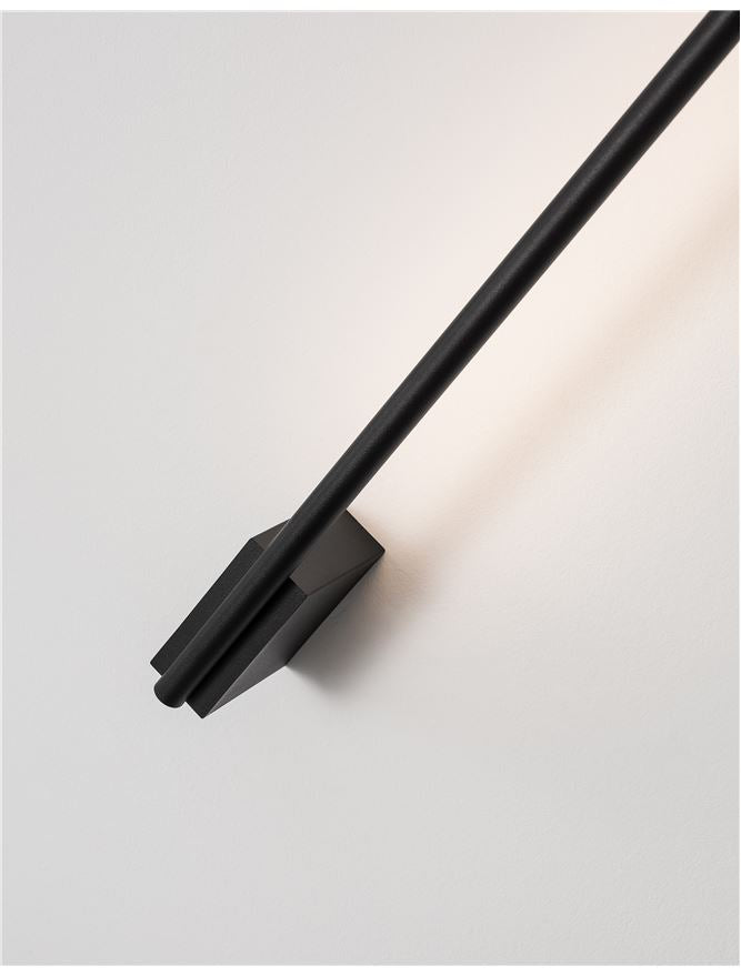 Висящо осветително тяло (пендел) GROPIUS 10W LED Пясъчно черен алуминий