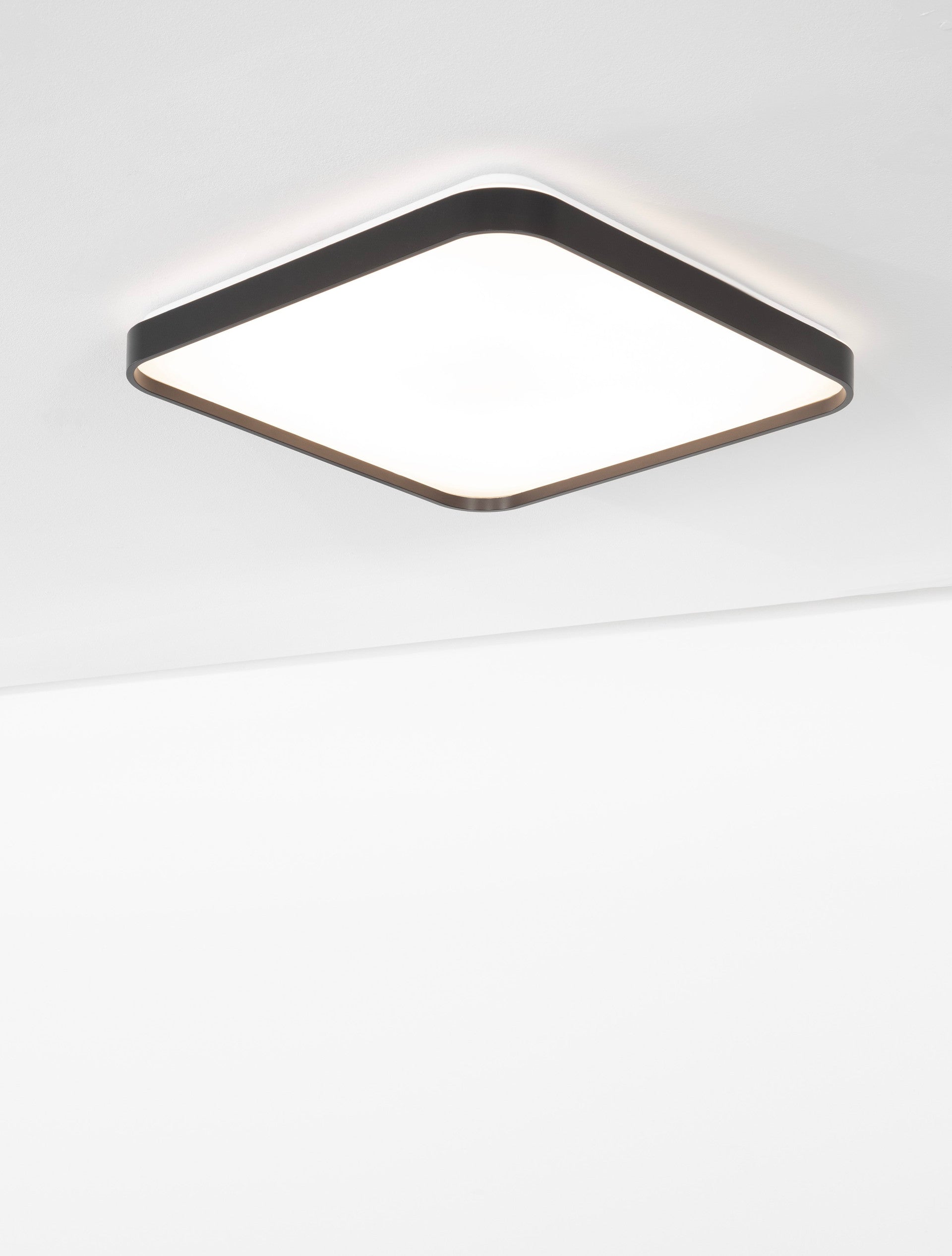 Висящо осветително тяло (пендел) ATHOS 30W LED Пясъчно черен алуминий и акрил