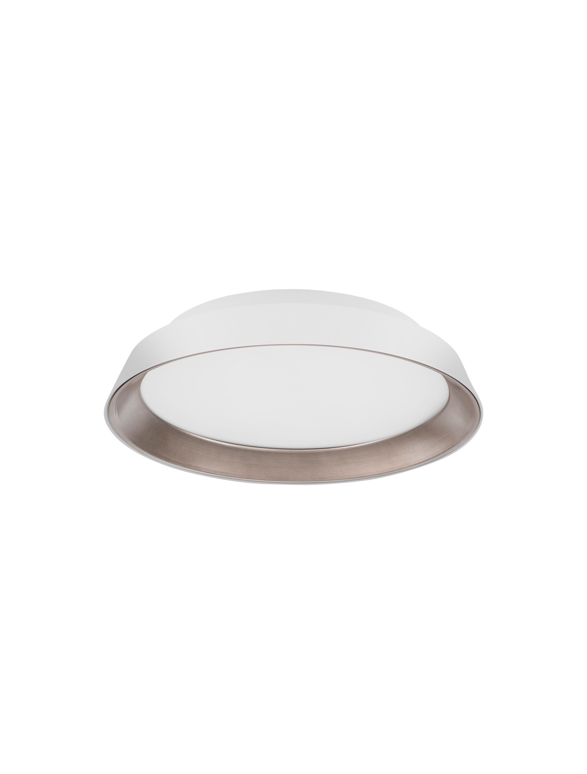 Окачена лампа VELA 30W LED Пясъчнобял Алуминий Кафе Акрил ⌀45 H9.5см