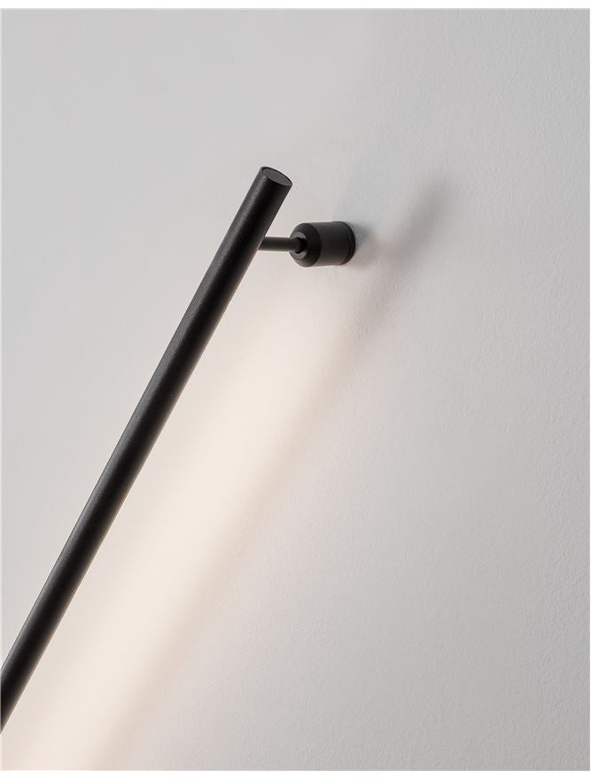 Висящо осветително тяло (пендел) GROPIUS 10W LED Пясъчно черен алуминий
