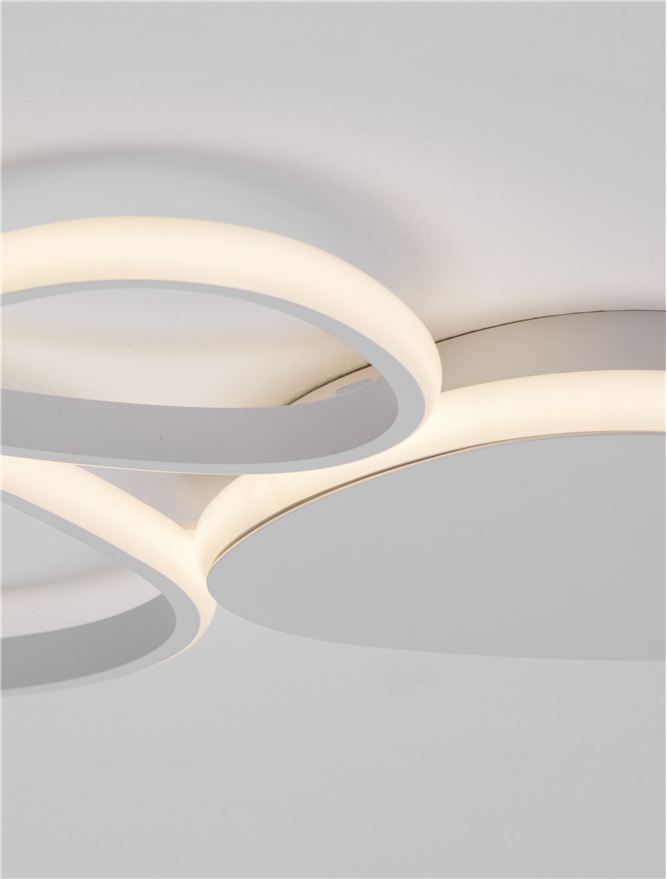 Висящо осветително тяло (пендел) ALTUS 31W LED Пясъчно бял алуминий и акрил