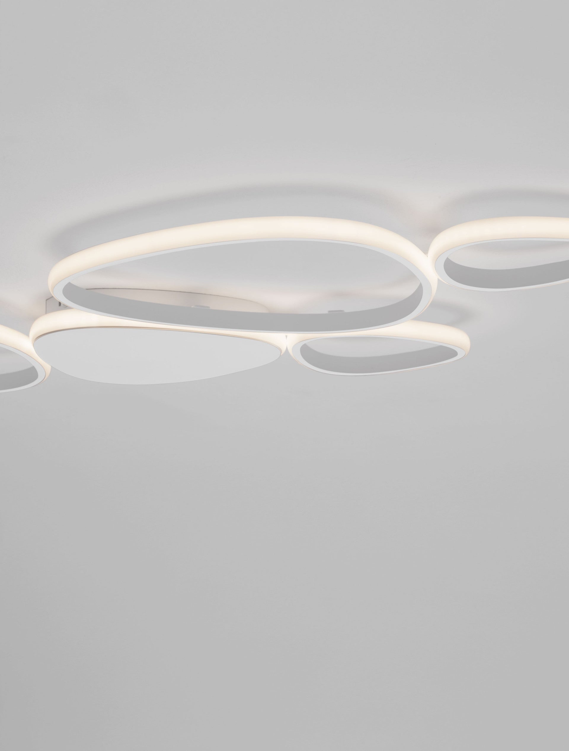 Висящо осветително тяло (пендел) ALTUS 48W LED Пясъчно бял алуминий и акрил