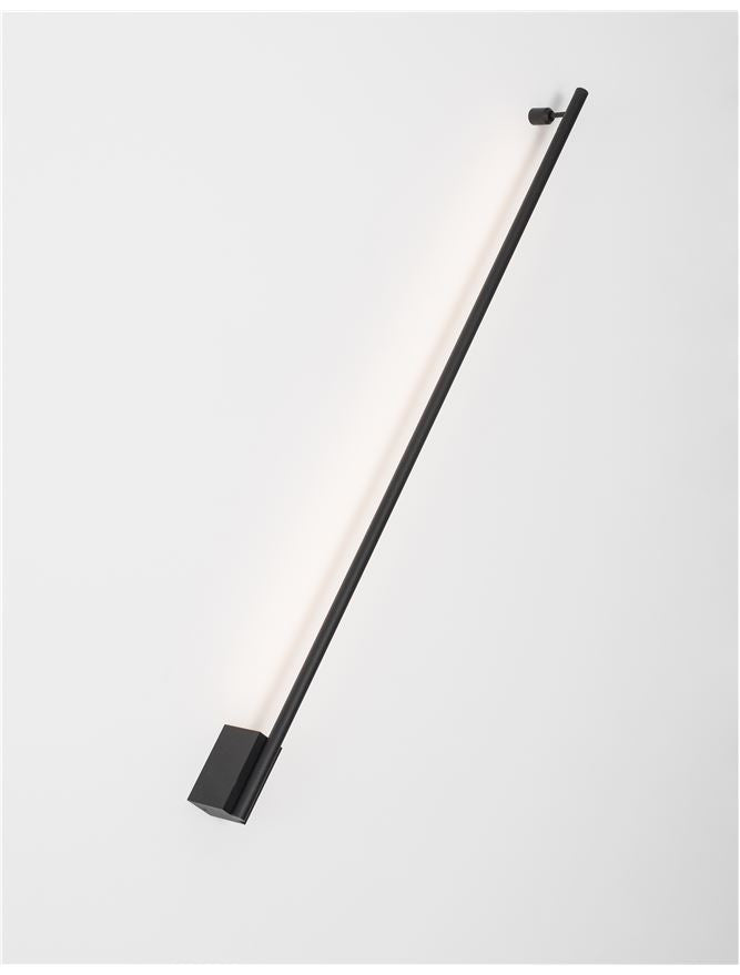 Висящо осветително тяло (пендел) GROPIUS 15W LED Пясъчно черен алуминий