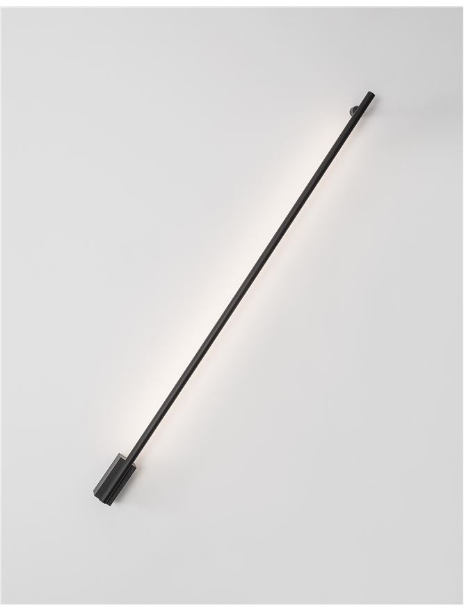 Висящо осветително тяло (пендел) GROPIUS 15W LED Пясъчно черен алуминий