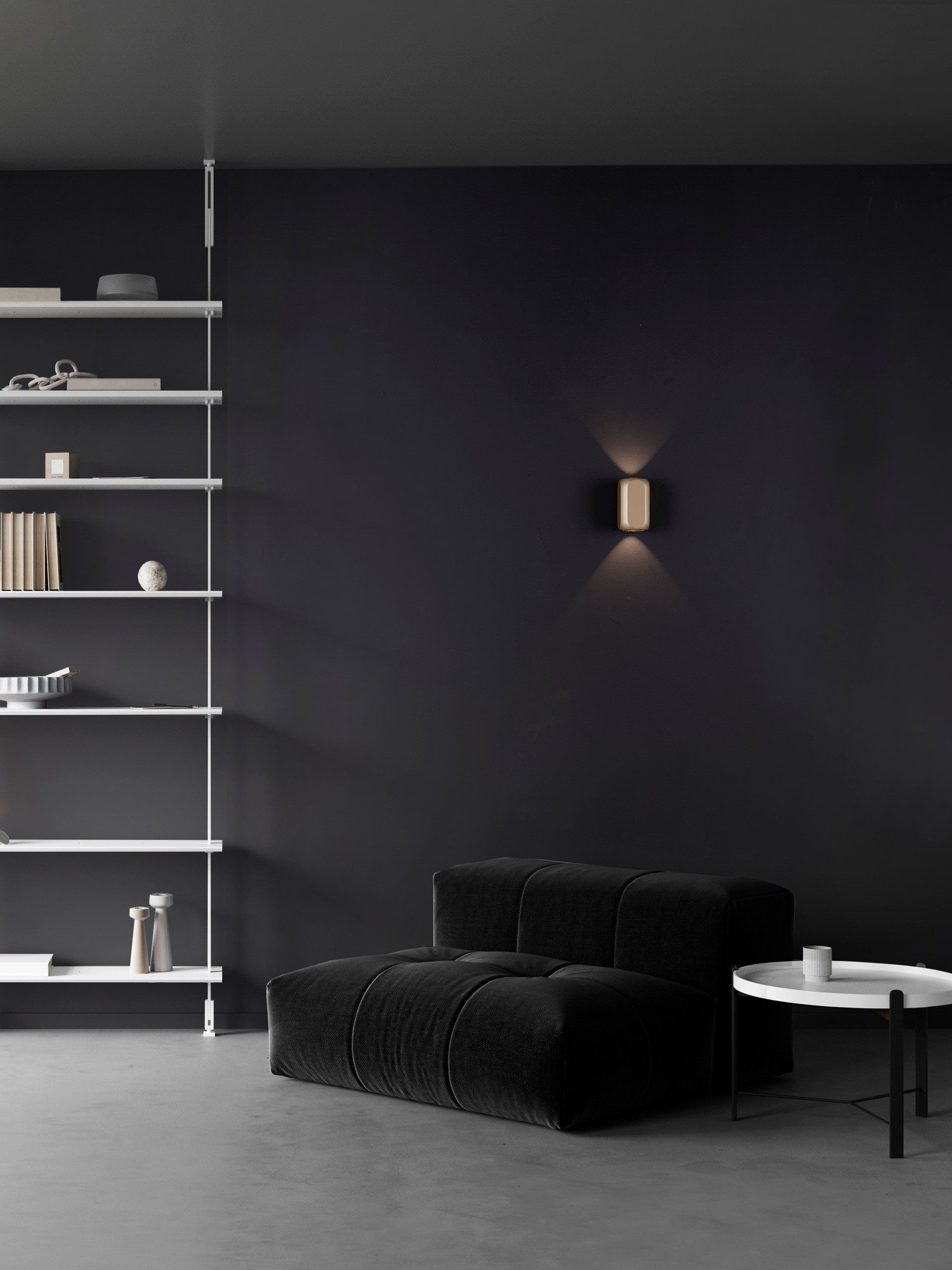 Висящо осветително тяло (пендел) ELLI LED 8W 220-240V Шампанско злато алуминий L10.5 W6 H6см