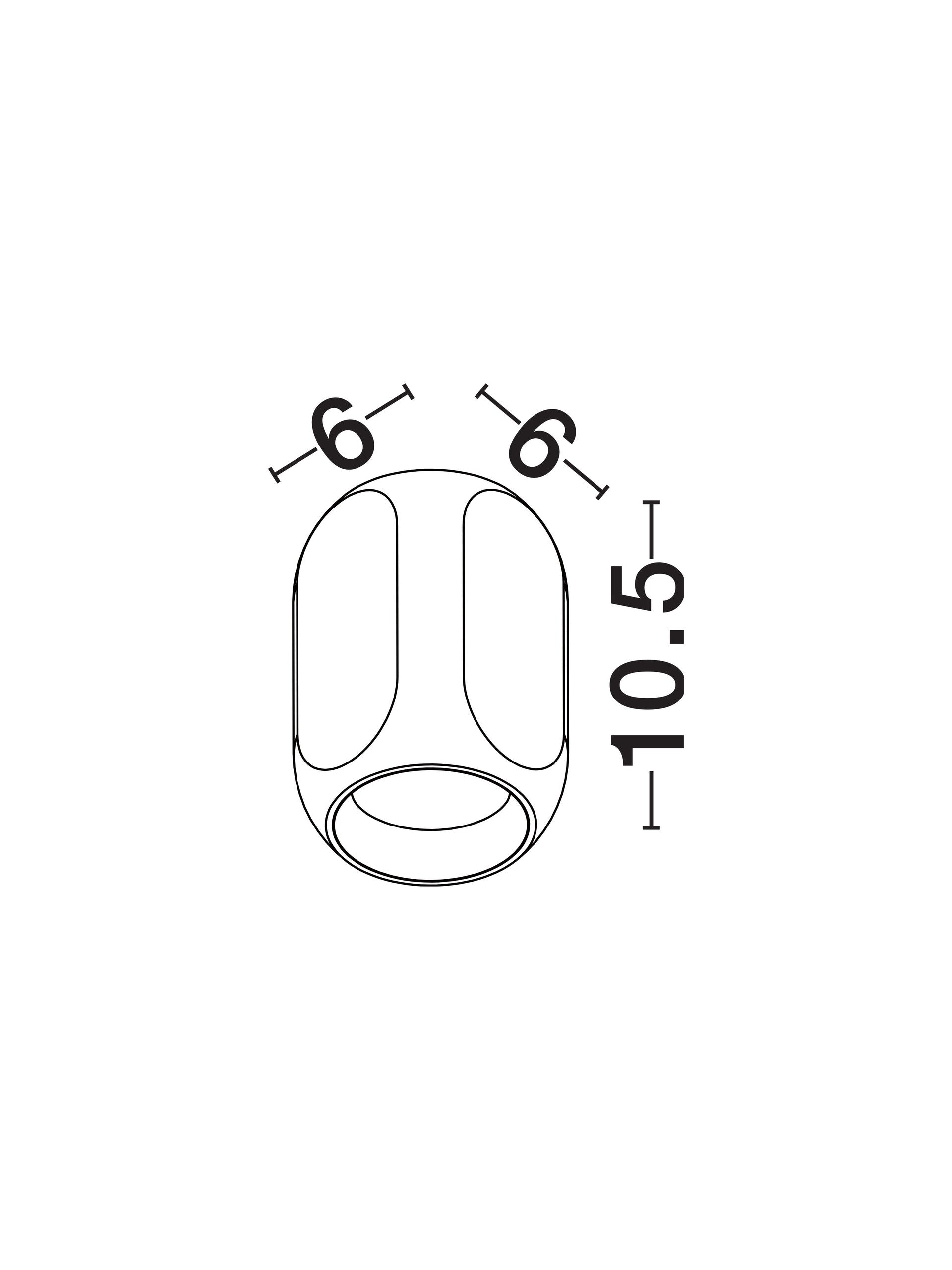 Висящо осветително тяло (пендел) ELLI LED 8W 220-240V Шампанско злато алуминий L10.5 W6 H6см
