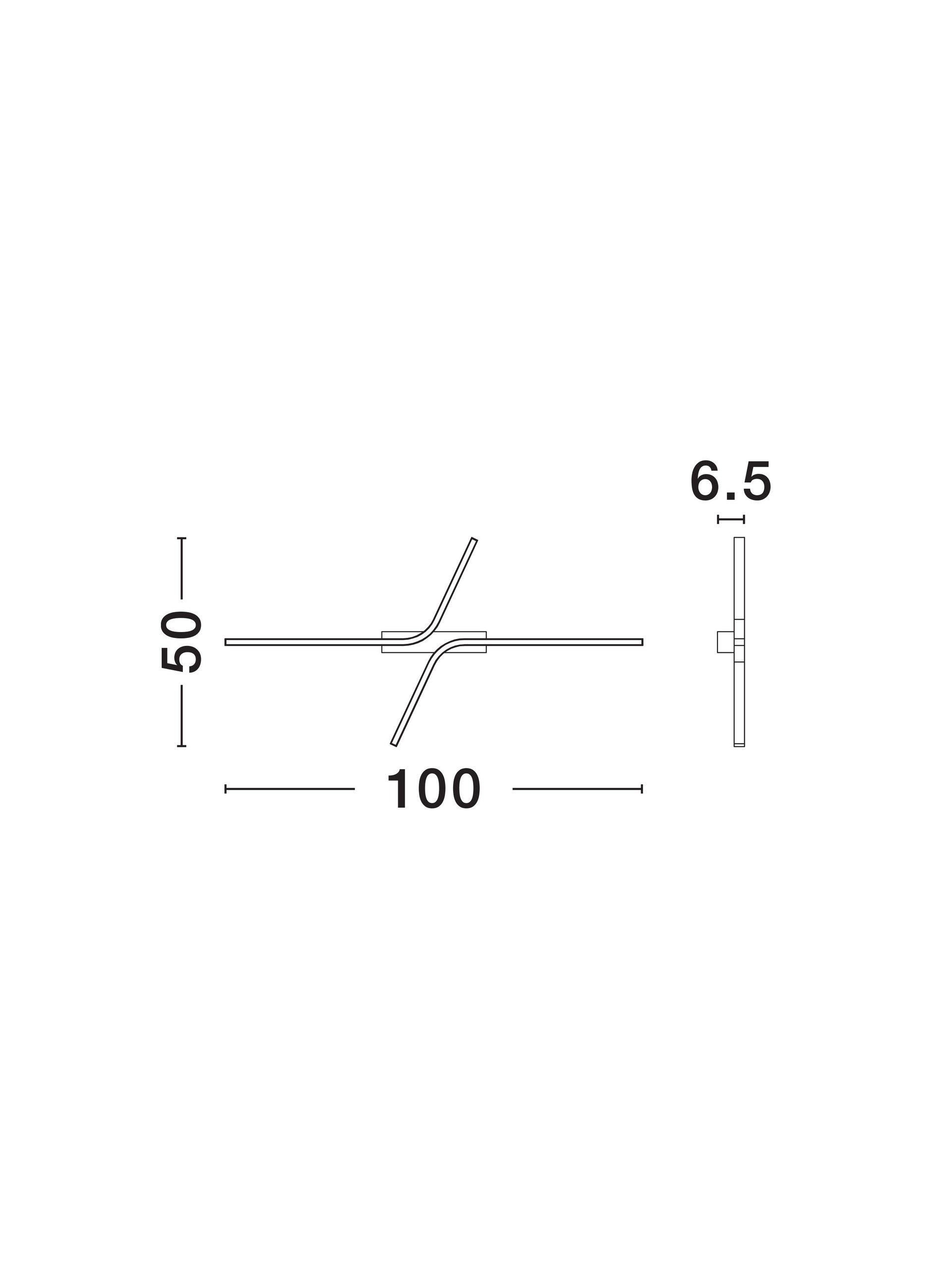 Висящо осветително тяло (пендел) AKRO 41W Матово черен алуминий L100 W50 H6.5см