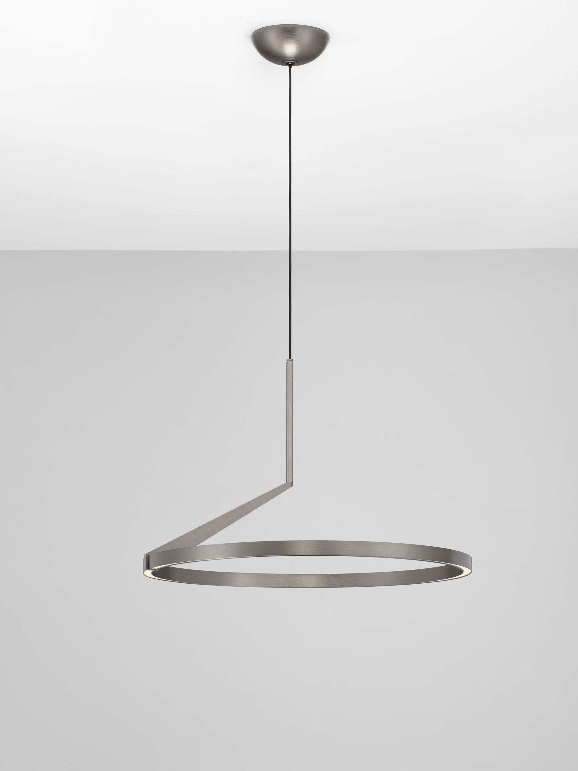 Висяща лампа TILIA LED 31W 220-240V, опушен никел, алуминий, ⌀60 H250см, нагоре и надолу