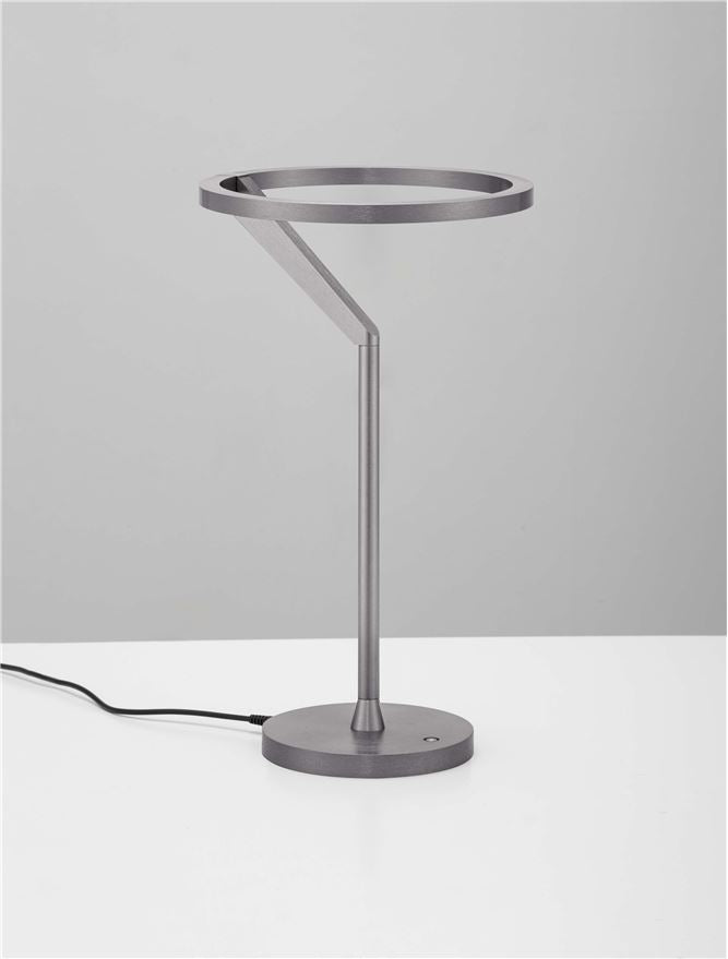 Висящо осветително тяло (пендел) TILIA LED 16W 220-240V Матиран никел алуминий ⌀22 H38см сензор