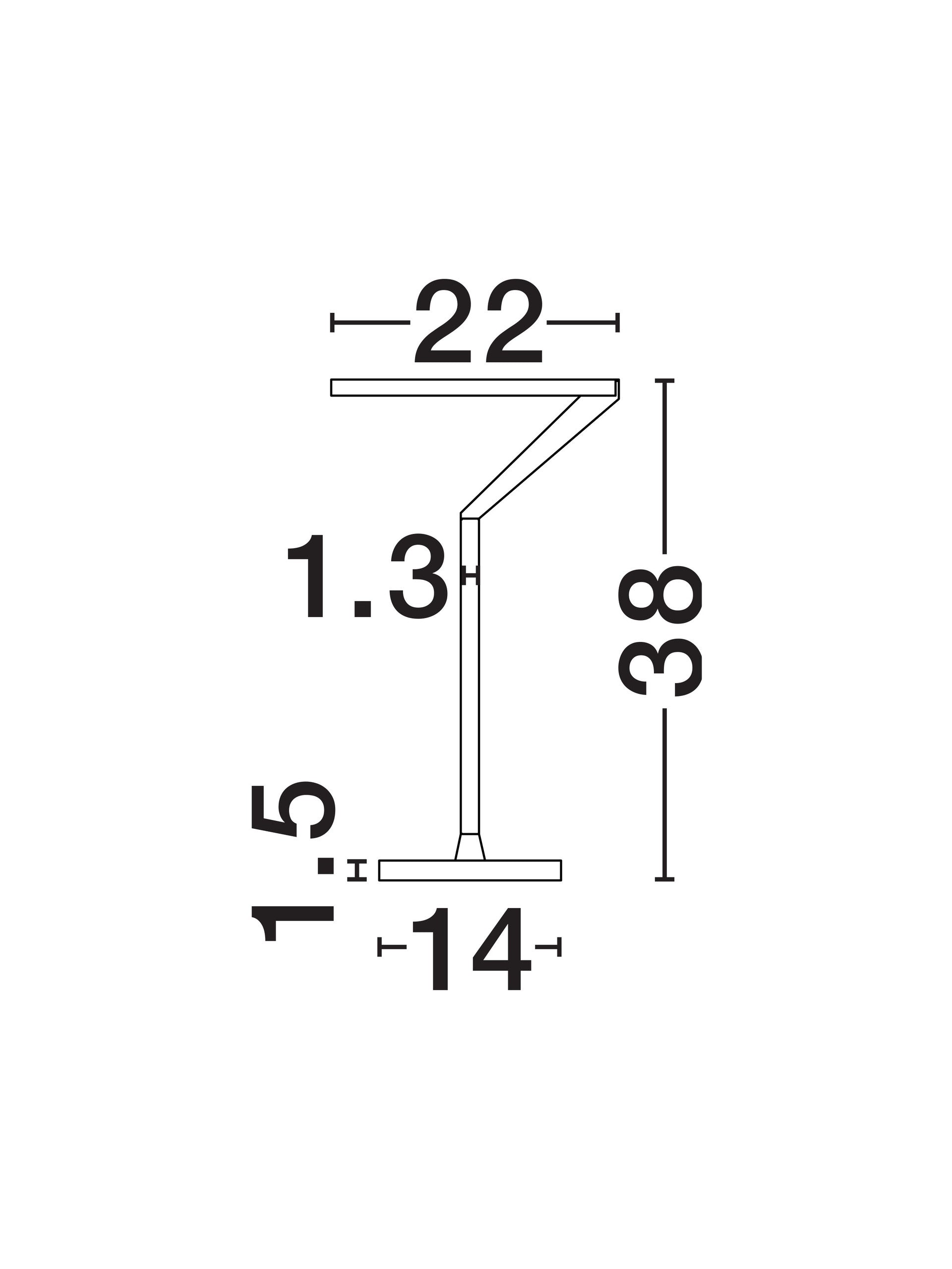 Висяща лампа TILIA LED 16W 220-240V, опушен никел, алуминий, ⌀22 H38см, тъч сензор