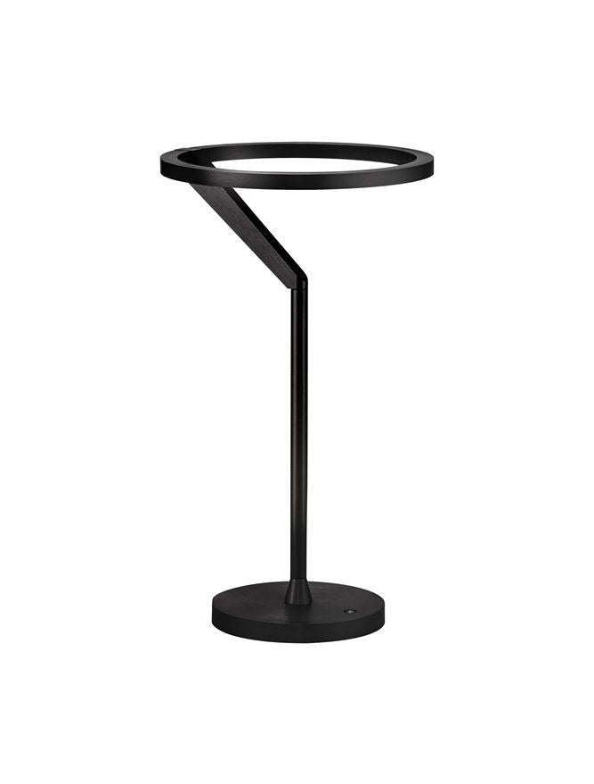 Висящо осветително тяло (пендел) TILIA LED 16W 220-240V Пясъчно черен алуминий ⌀22 H38см сензор