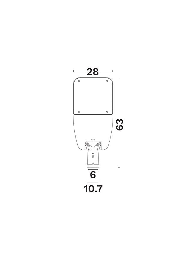 Техническо осветление TANO 100W 4000K Уличен IP66