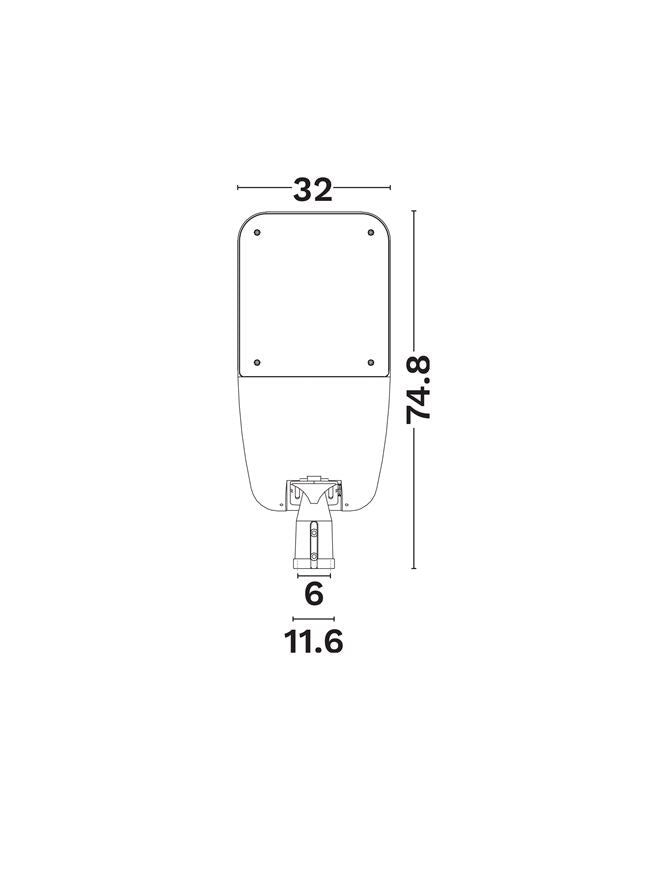 Техническо осветление TANO 150W 4000K Уличен IP66