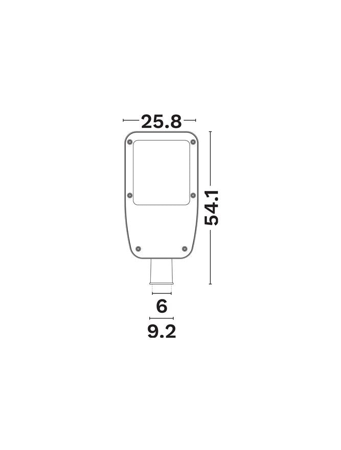 Техническо осветление ZEVA 100W 4000K Уличен IP66