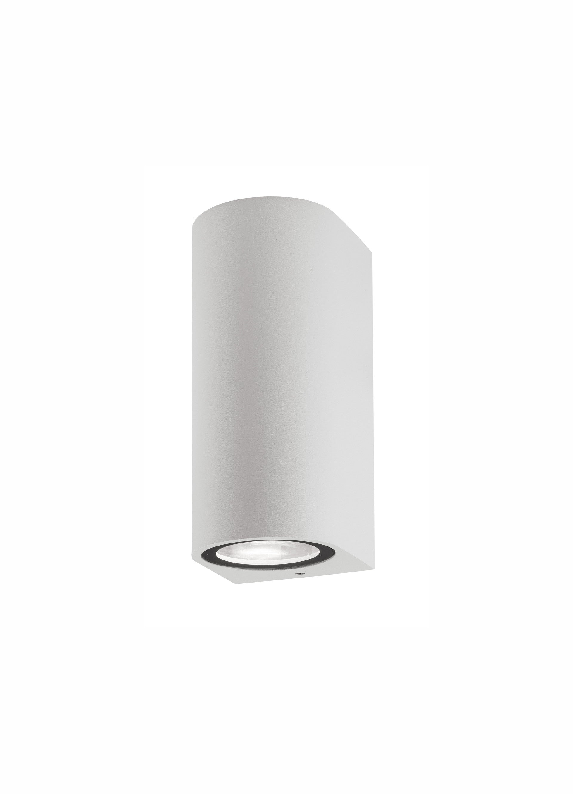 Външен аплик NERO LED GU10 2x10W Пясъчно бял алуминий нагоре/надолу