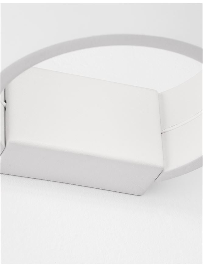 Висящо осветително тяло (пендел) ENNA 6W Пясъчно бял алуминий и акрил