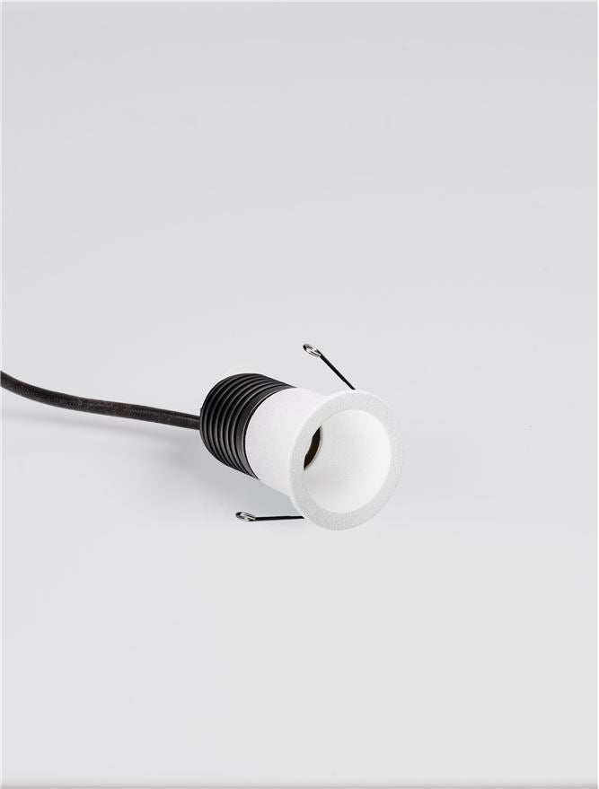 LED спот TINY 2W Бял IP65 Вграден Ø2.5 H4.9см 2700K