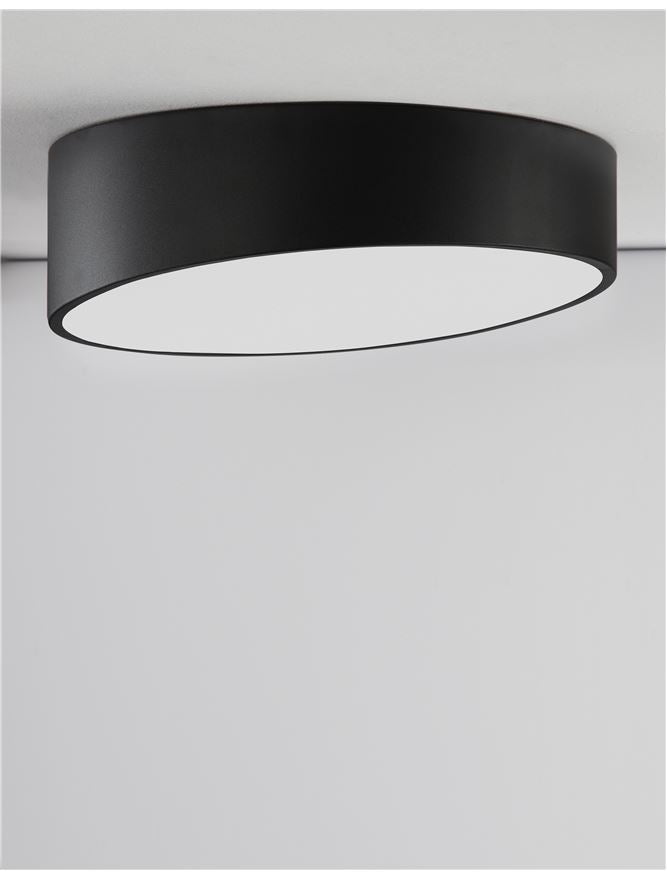 Висящо осветително тяло (пендел) MAGGIO 60W LED Пясъчно черен алуминий матово бял акрил ⌀50 H12см