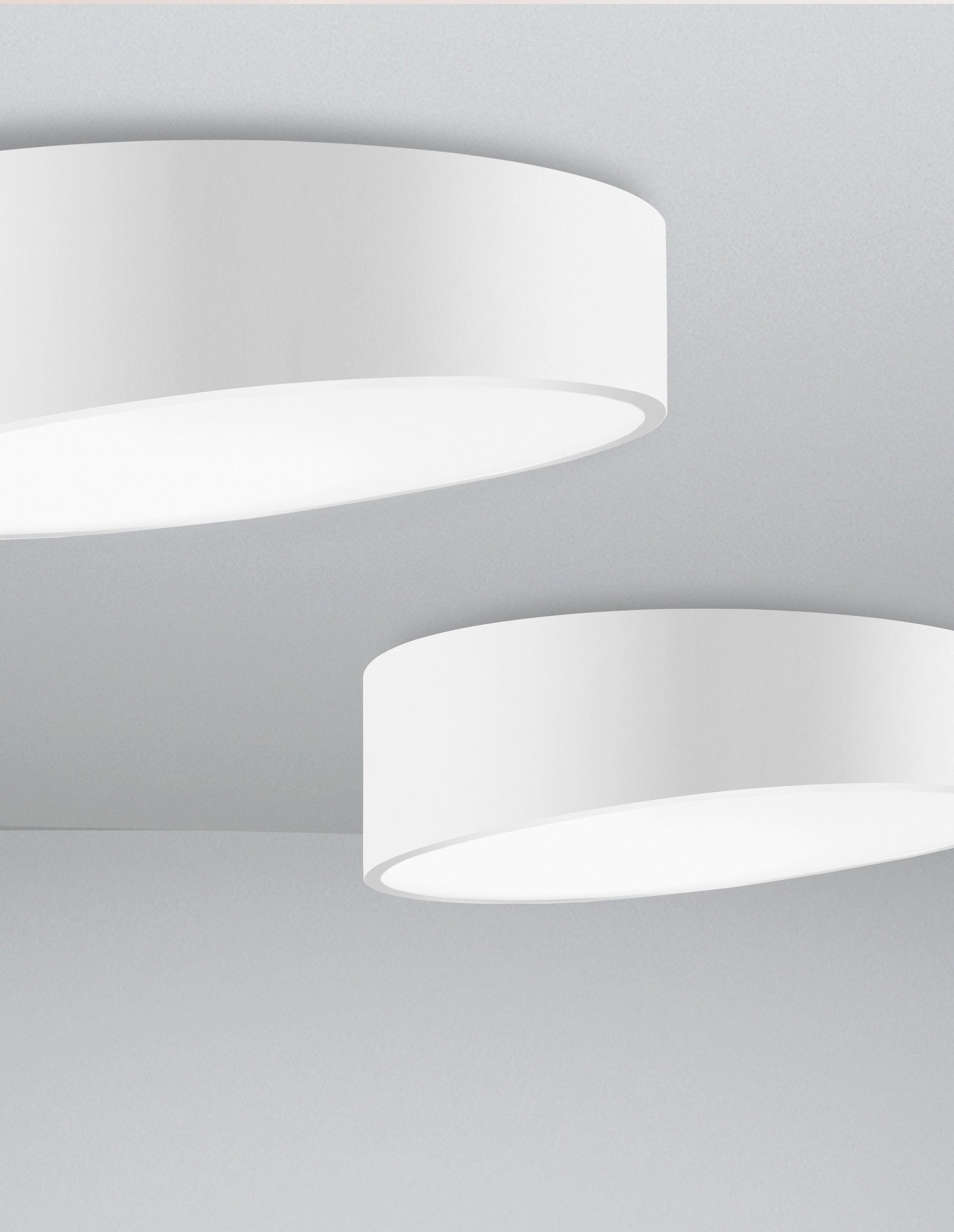 Висящо осветително тяло (пендел) MAGGIO 60W LED Пясъчно бял алуминий матово бял акрил ⌀50 H12см