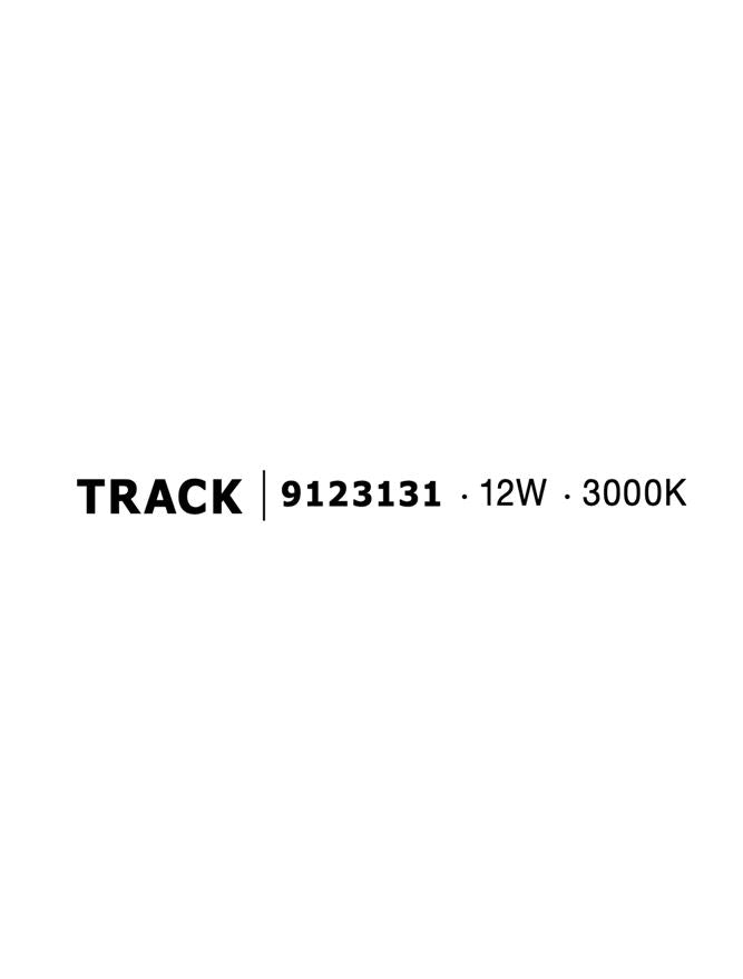 Техническо осветление WANG LED12W 3000K ⌀3 Пясъчно черен