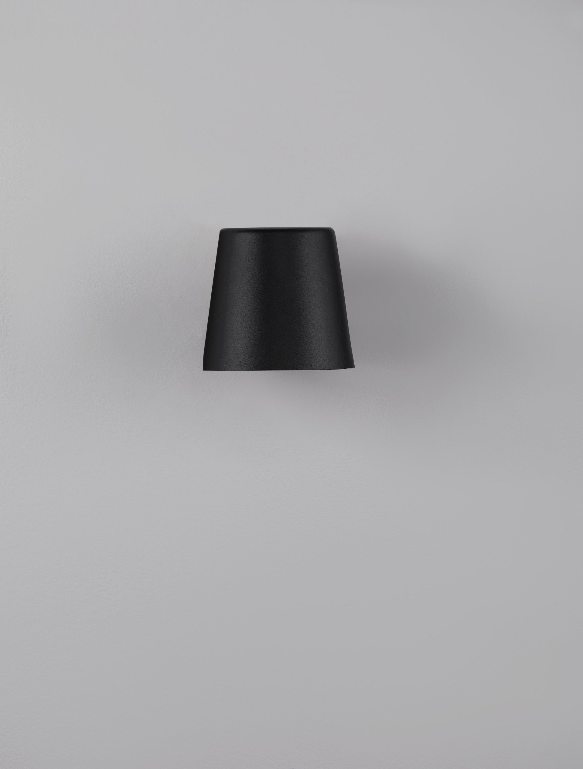 Външен аплик OVI 10W GU10 LED Пясъчно черен алуминий и стъкло IP54 без крушка