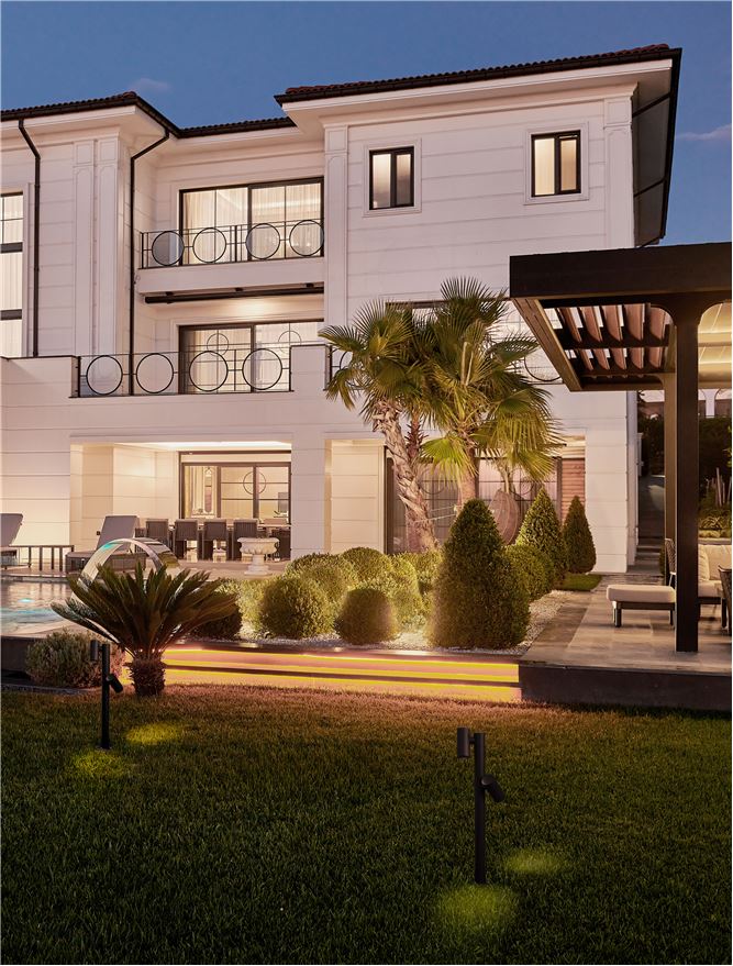 Външен пендел PEC 13W Пясъчно черен алуминий стъкло IP65