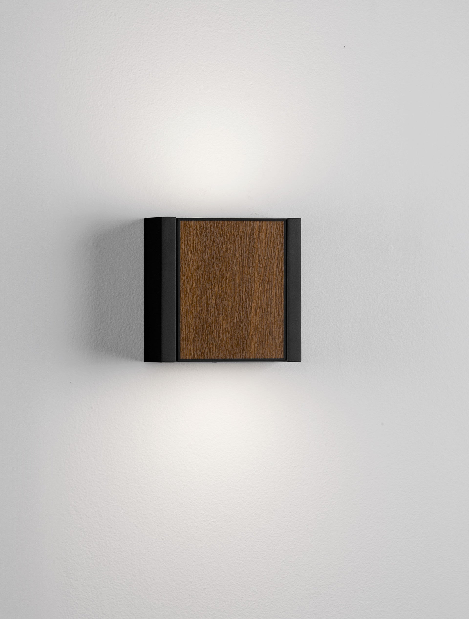 Външна Стенна Лампа KIOO 10W Sandy Black Алуминий и Стъкло