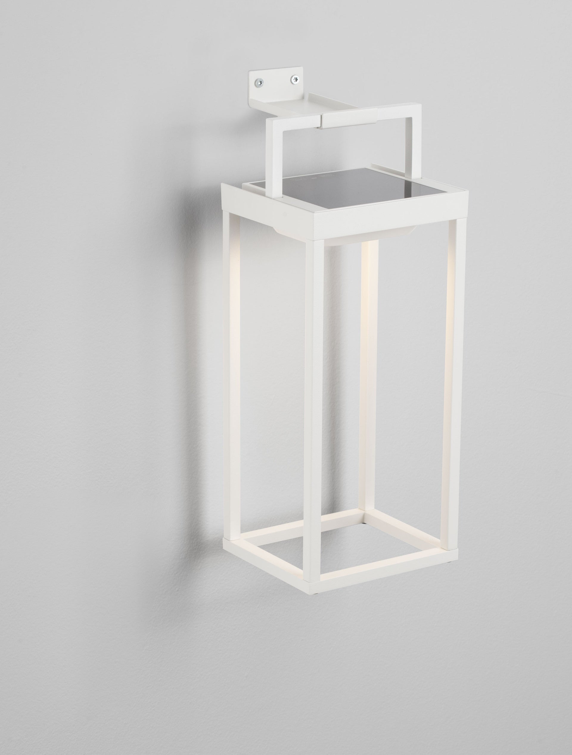 Външен аплик TEGOLO 2W LED Пясъчно бял алуминий и стъкло IP54