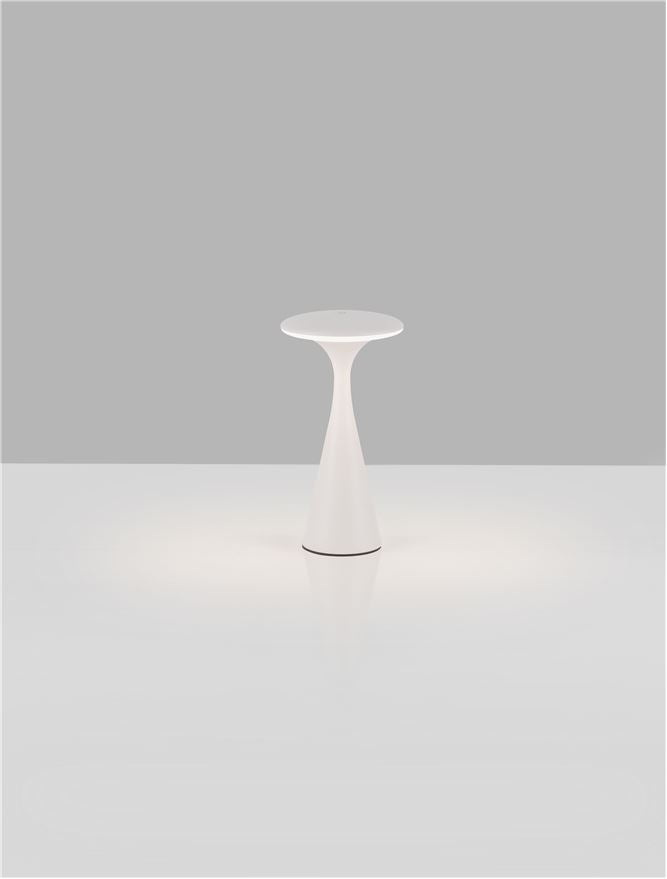 Външен аплик GRIGIO 2W LED Пясъчно бял алуминий поликарбонат