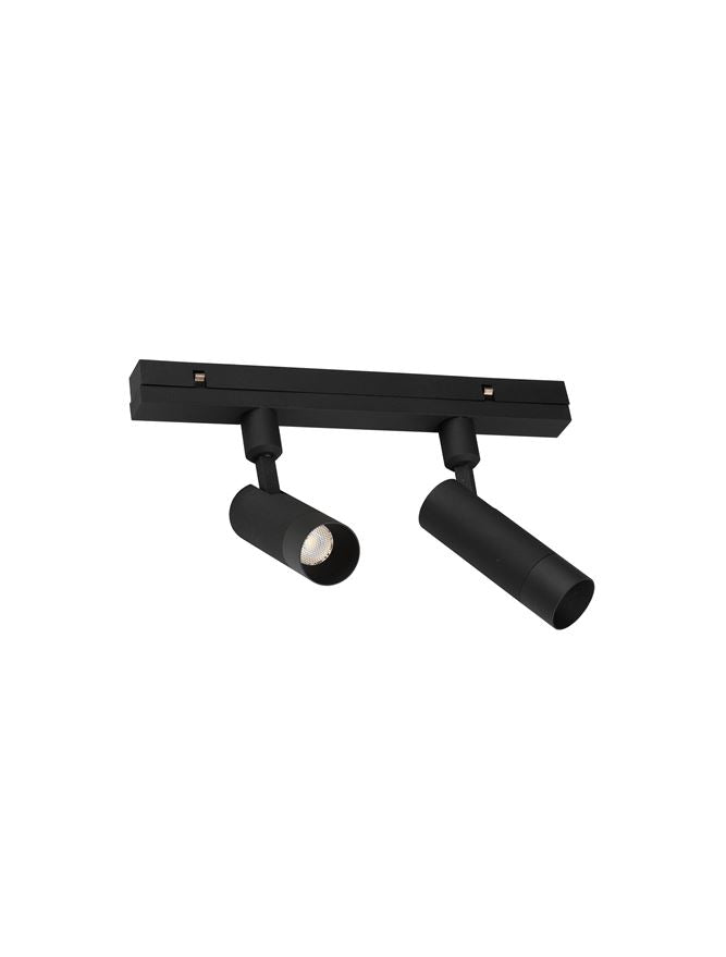 Магнитен спот 48V PLANET 10W 2700K DC48V 35° Пясъчно черен алуминий