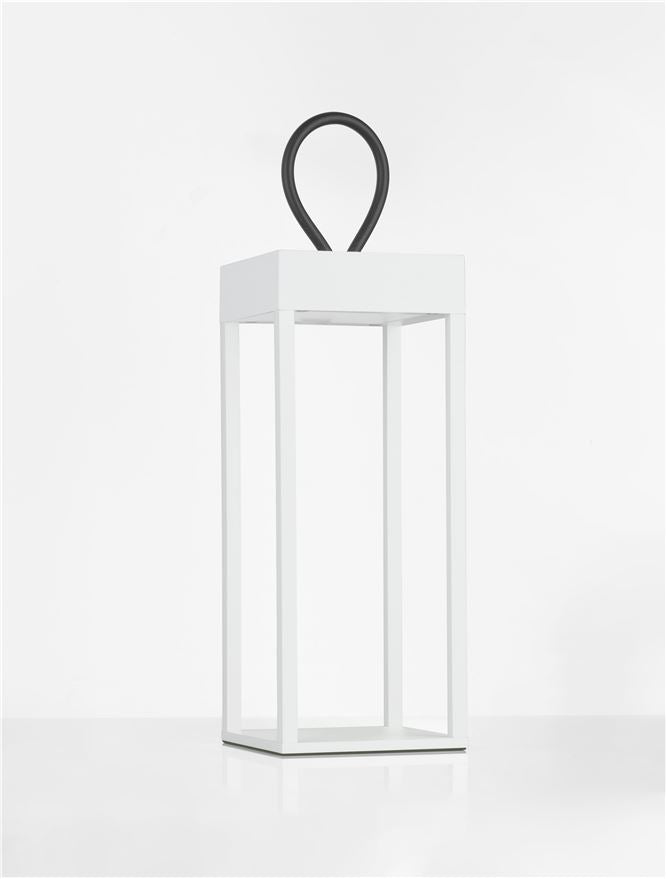 Външен аплик LUCIA 4W LED Пясъчно бял алуминий IP54