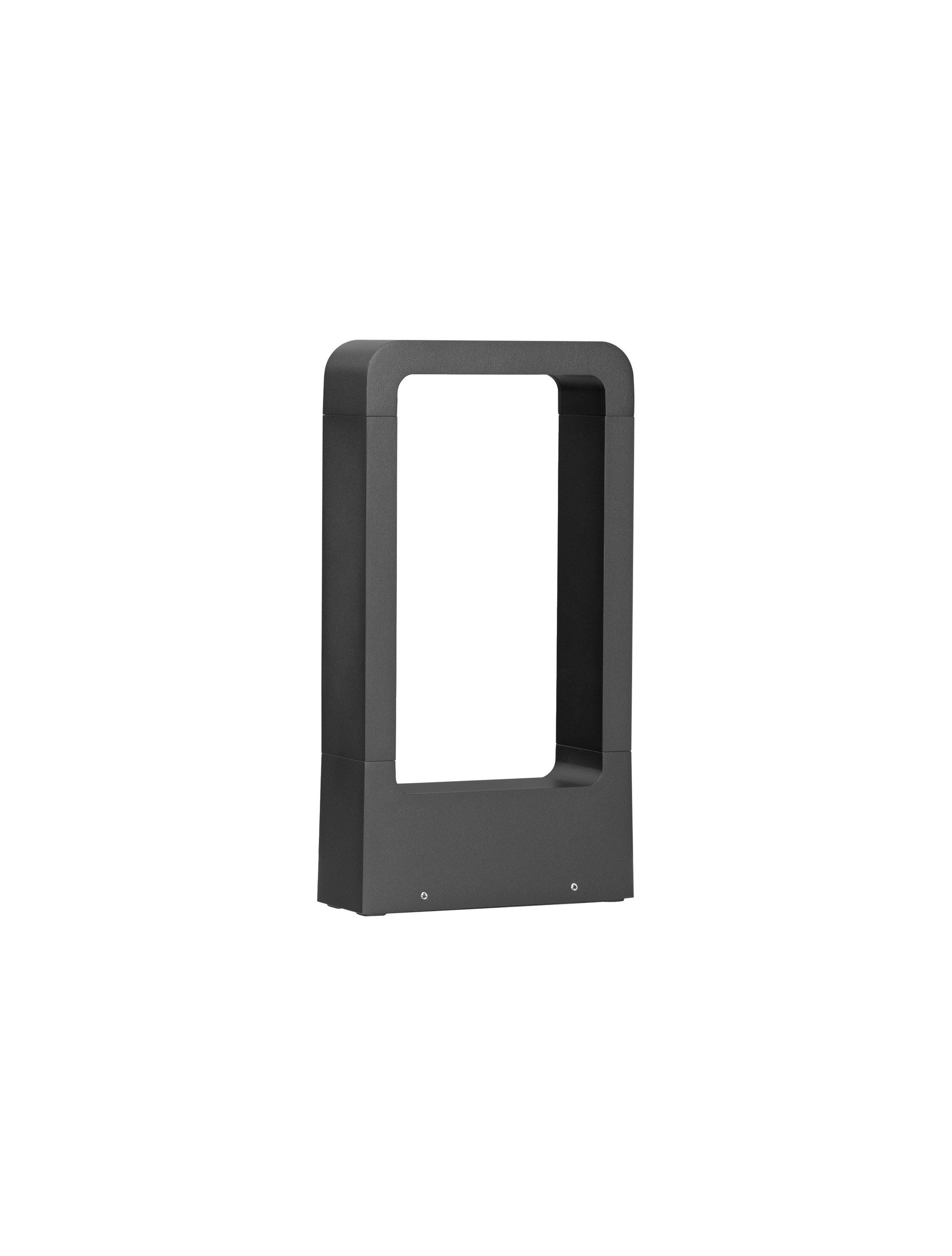 Външен аплик MINIMAL 7W Пясъчно черен алуминий LED IP65 H30см