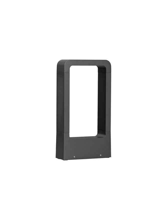 Външен аплик MINIMAL 7W Пясъчно черен алуминий LED IP65 H30см