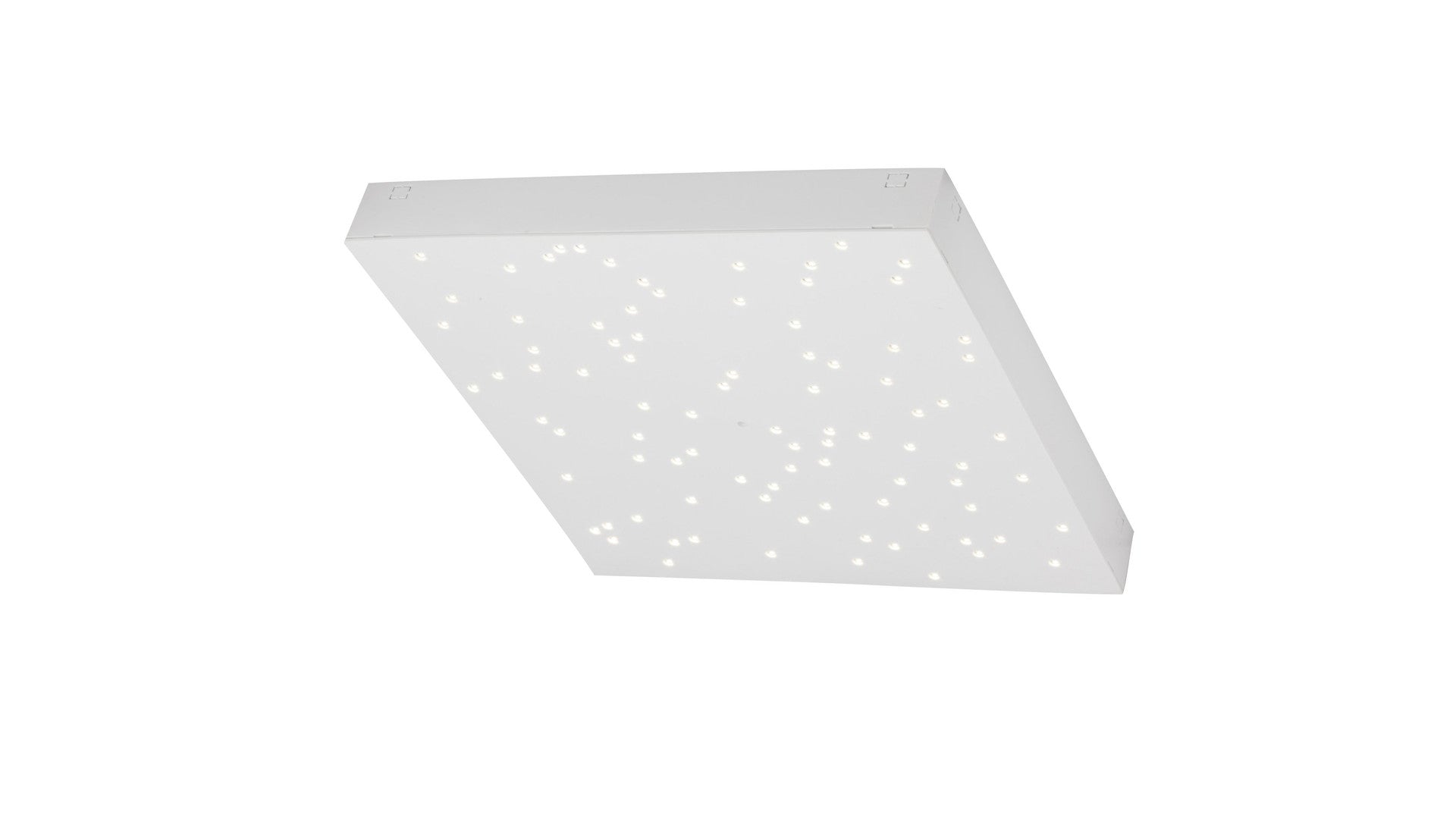 Висяща лампа CIELO 8W Triac димируема, бяла ABS, Д30 Ш30 В4см