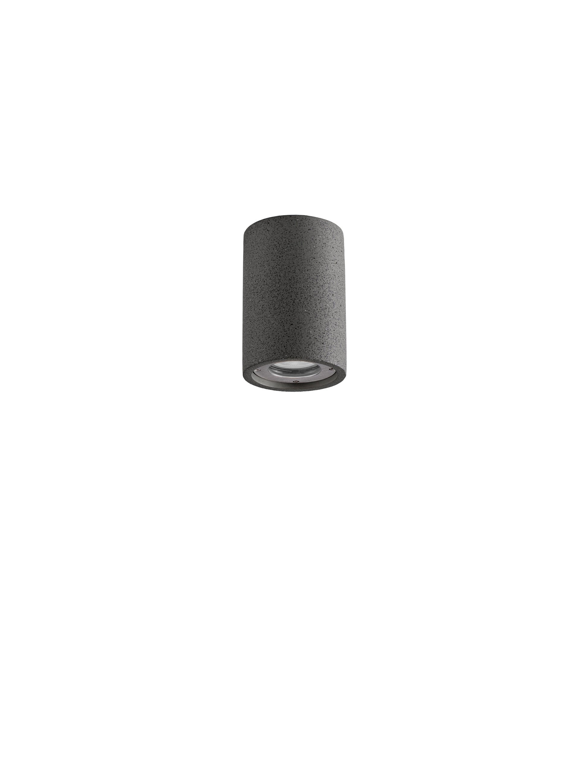 Градинска лампа PAR LED GU10 10W Черен пясъчен бетон IP65