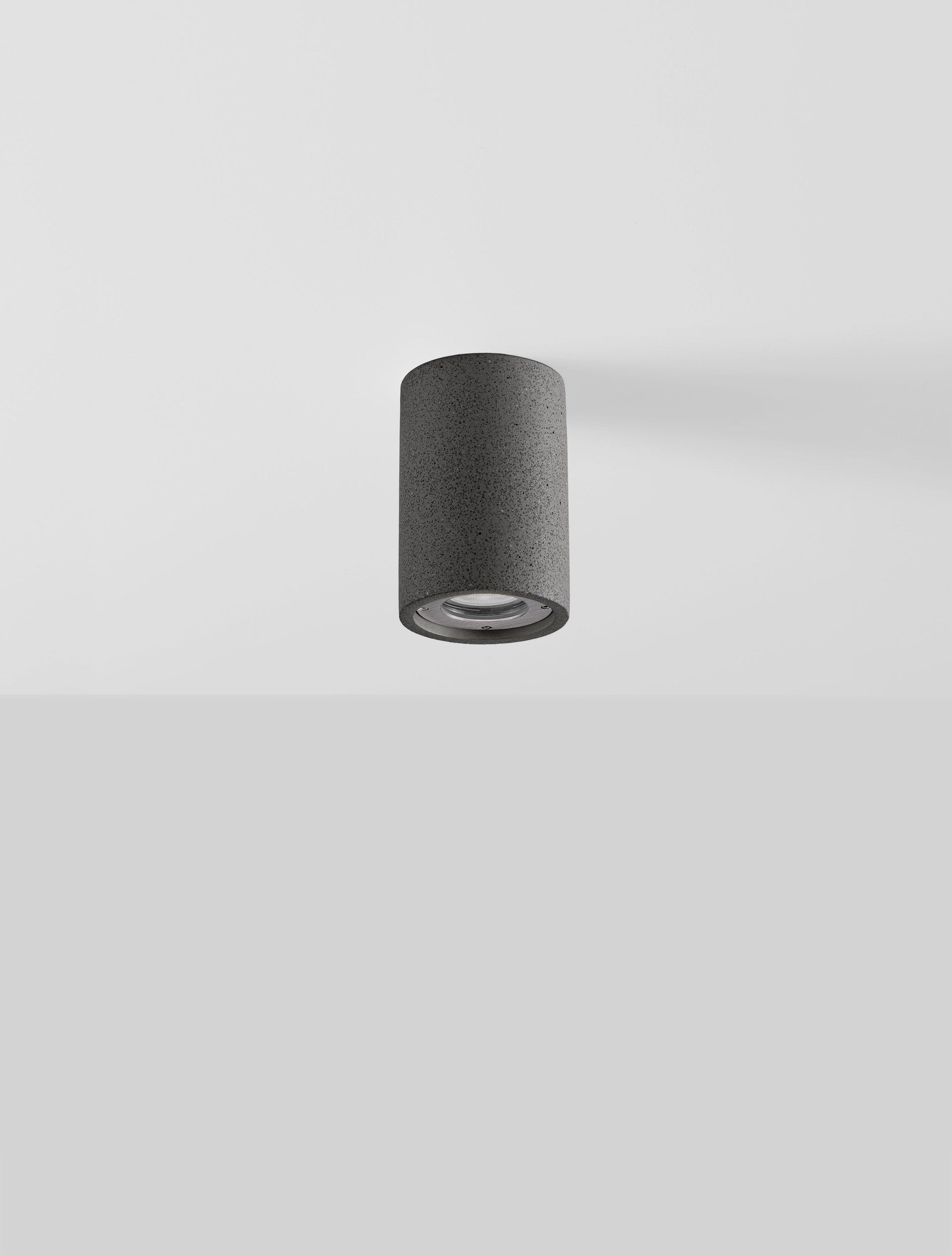 Градинска лампа PAR LED GU10 10W Черен пясъчен бетон IP65