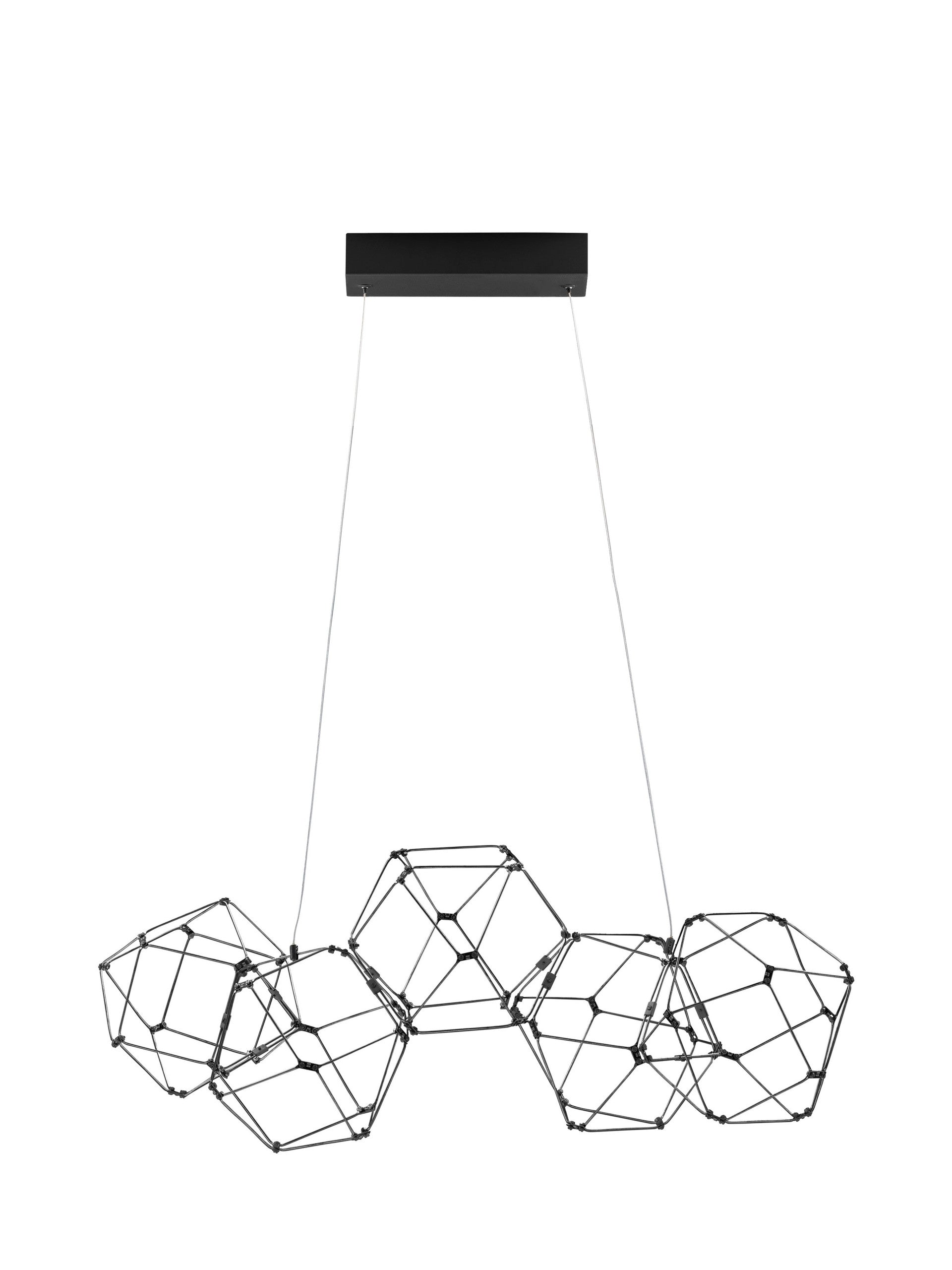 Висящо осветително тяло (пендел) NEBULA 25W Титаниево черен мед