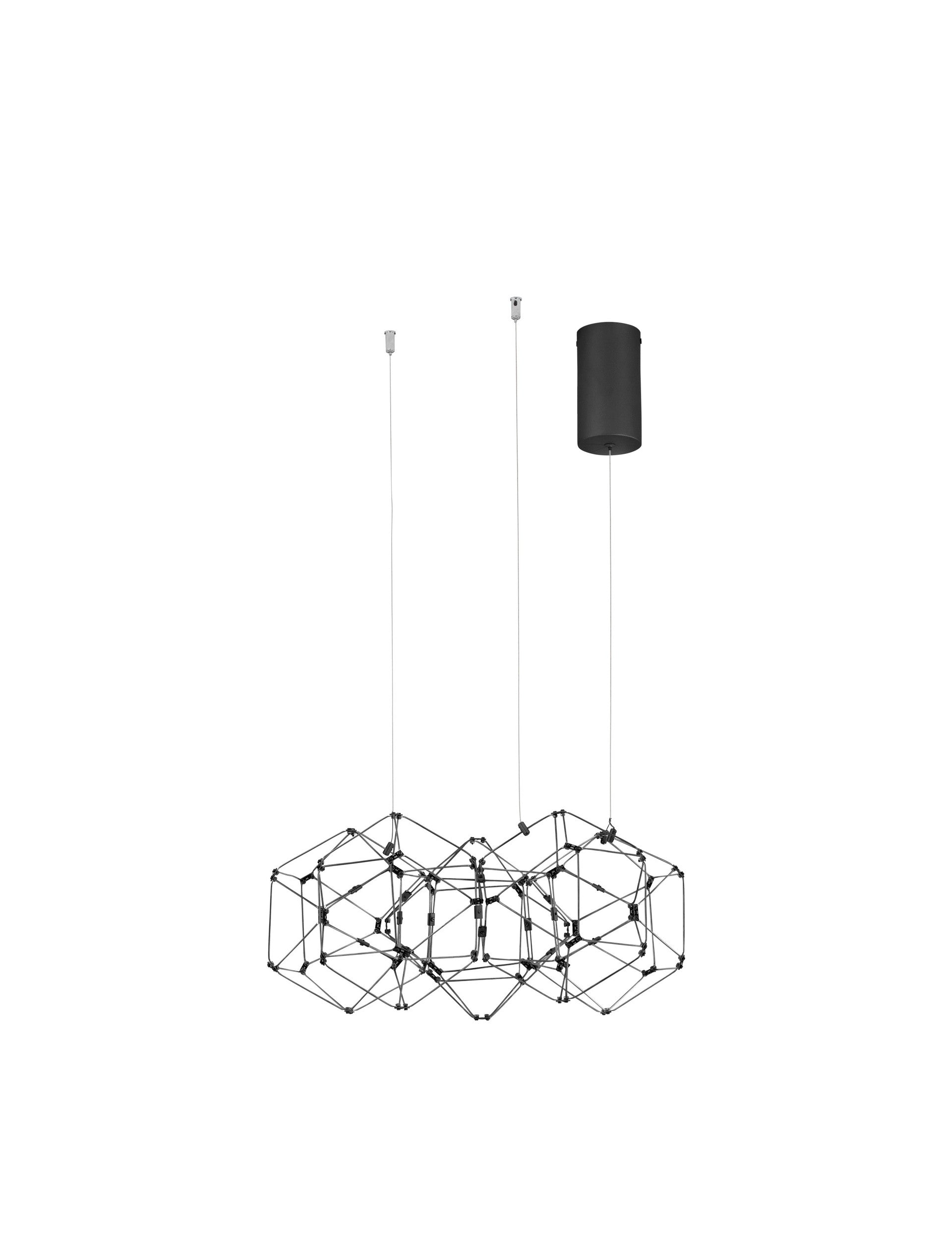 Висящо осветително тяло (пендел) NEBULA 25W Титаниево черен мед