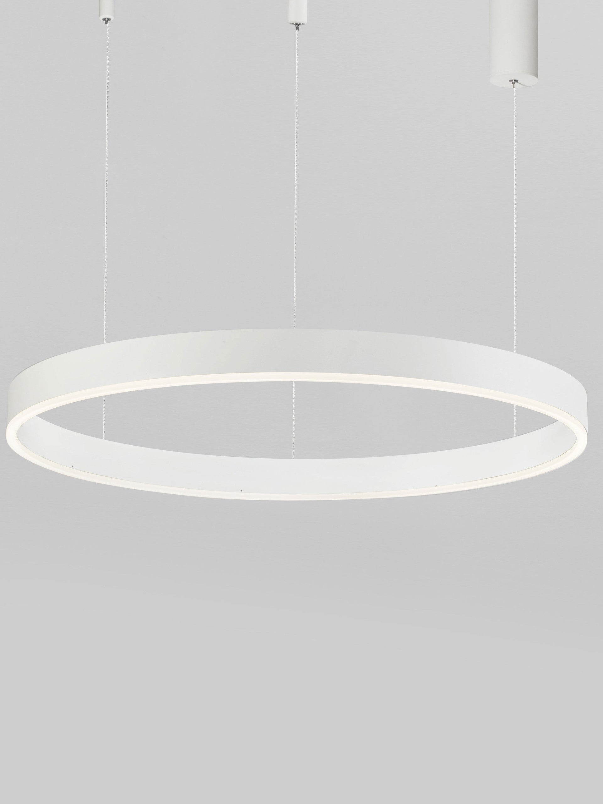 Висящо осветително тяло (пендел) MOTIF 50W LED 3000K Триак димируем Пясъчно бял алуминий акрил