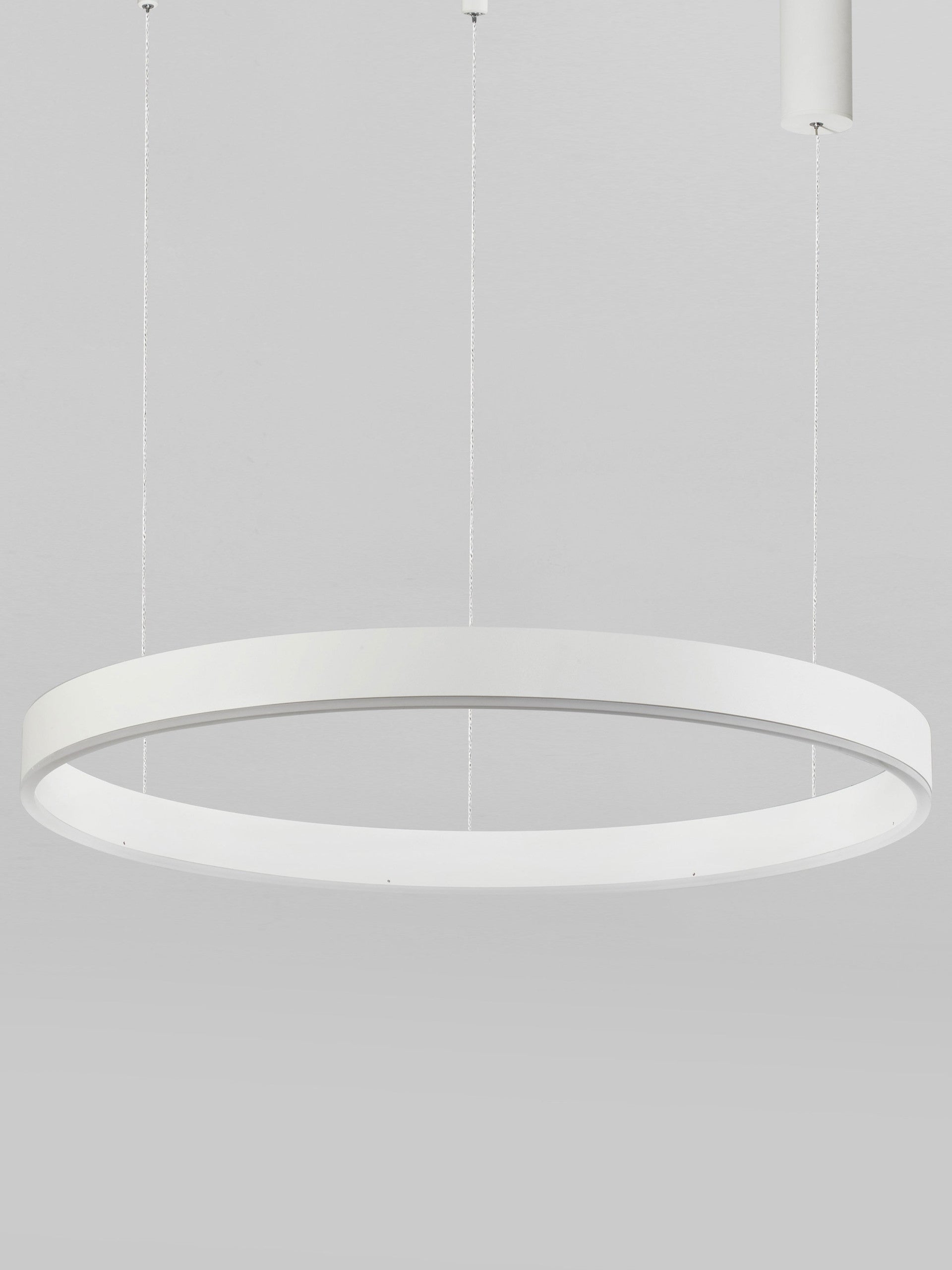 Висящо осветително тяло (пендел) MOTIF 60W LED 3000K Триак димируем Пясъчно бял алуминий акрил Регулируема височина