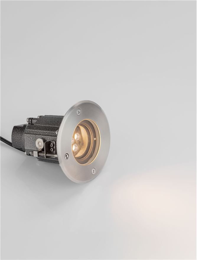 LED спот NARROW 6W 110-240V IP67 Сребрист ⌀15 H16.5см 3000K
