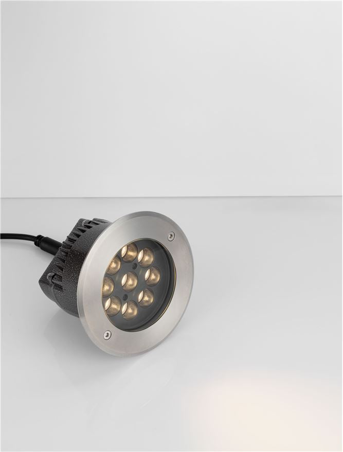 LED спот NARROW 18W 110-240V IP67 Сребрист ⌀16 H13.5см 3000K