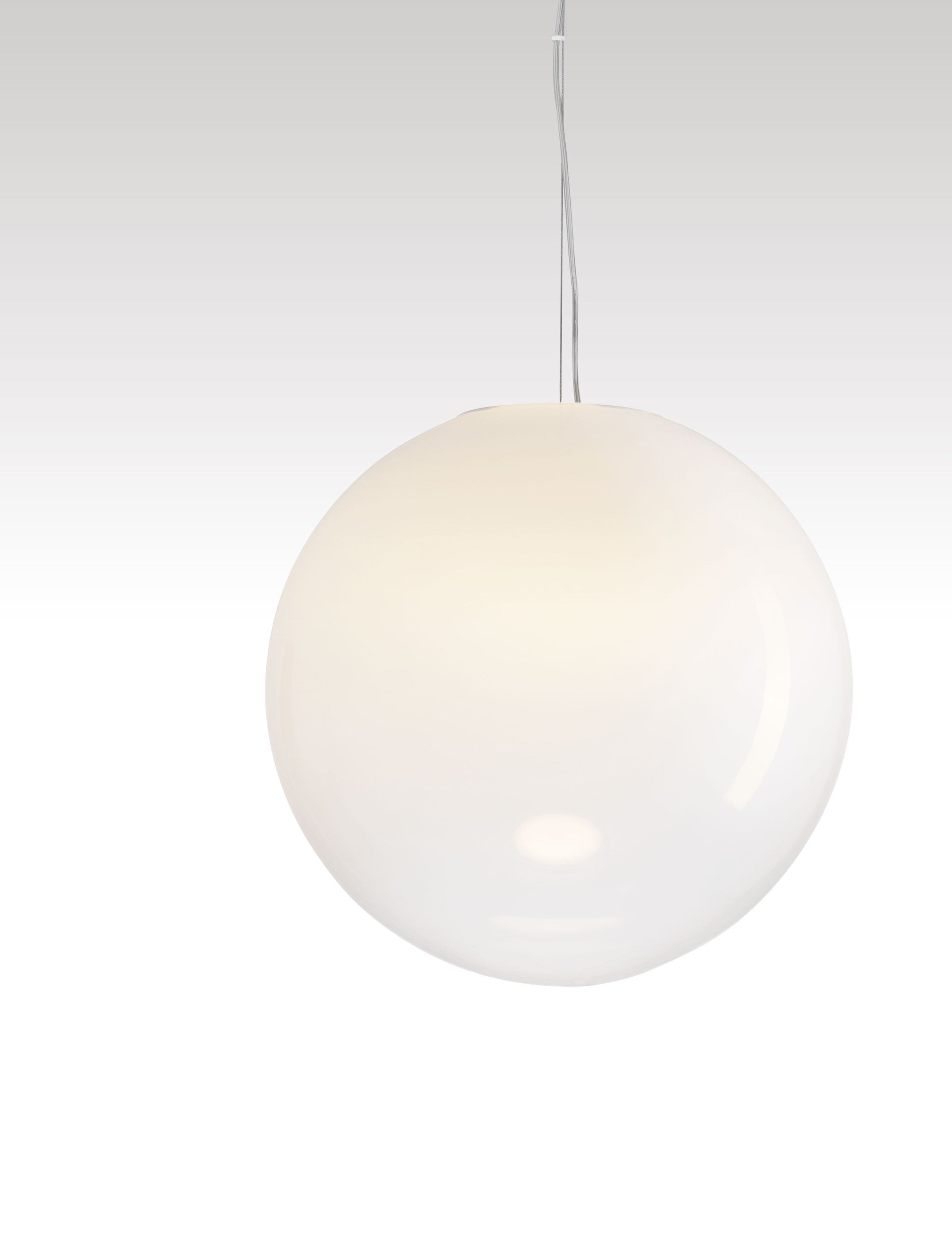 Висящо осветително тяло (пендел) BOLITA 15W LED Димируем, пясъчно бял метал, опалово стъкло